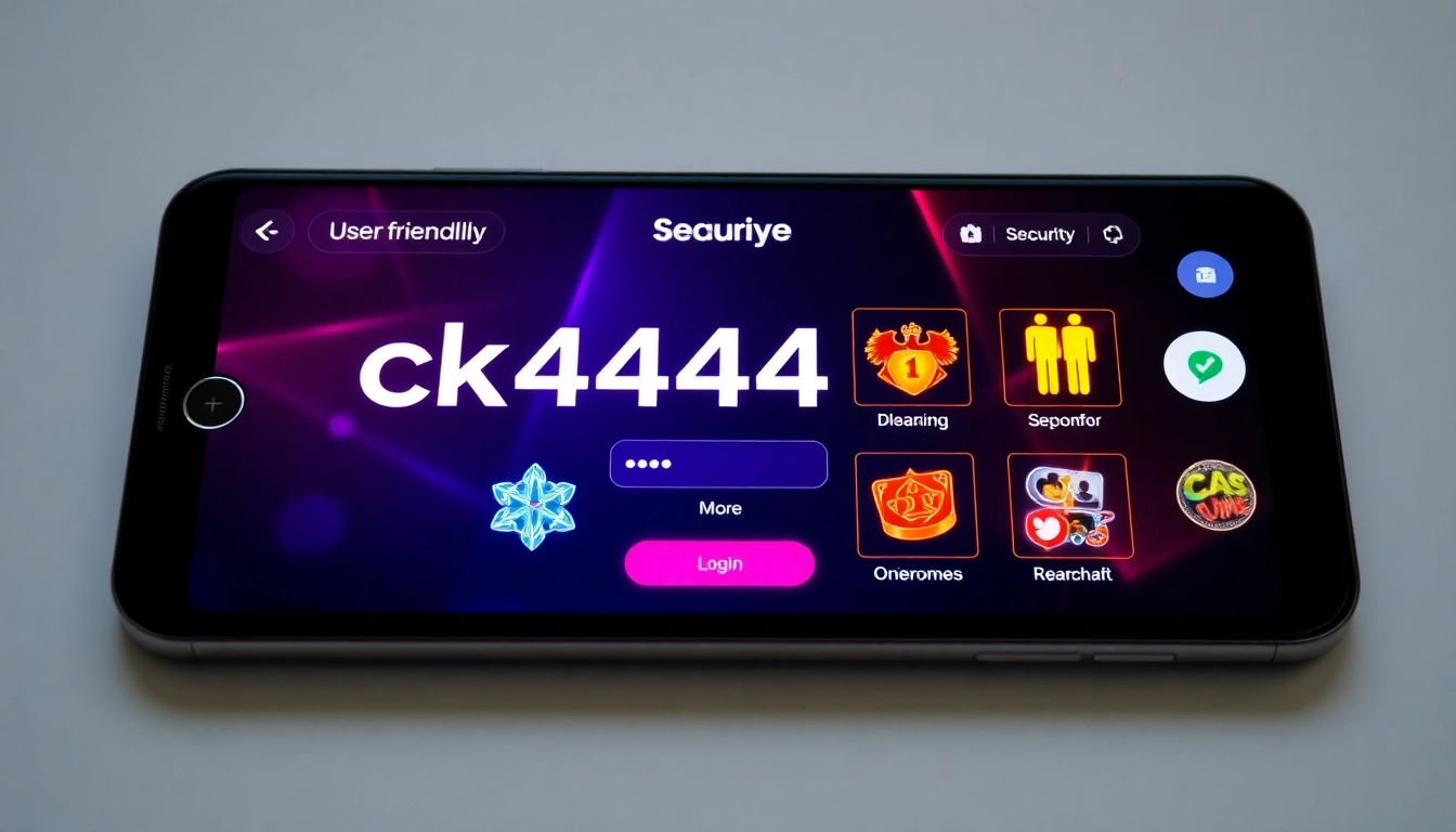 Learn how to access ck4444 login app android quickly and securely for seamless gaming sessions at your fingertips.