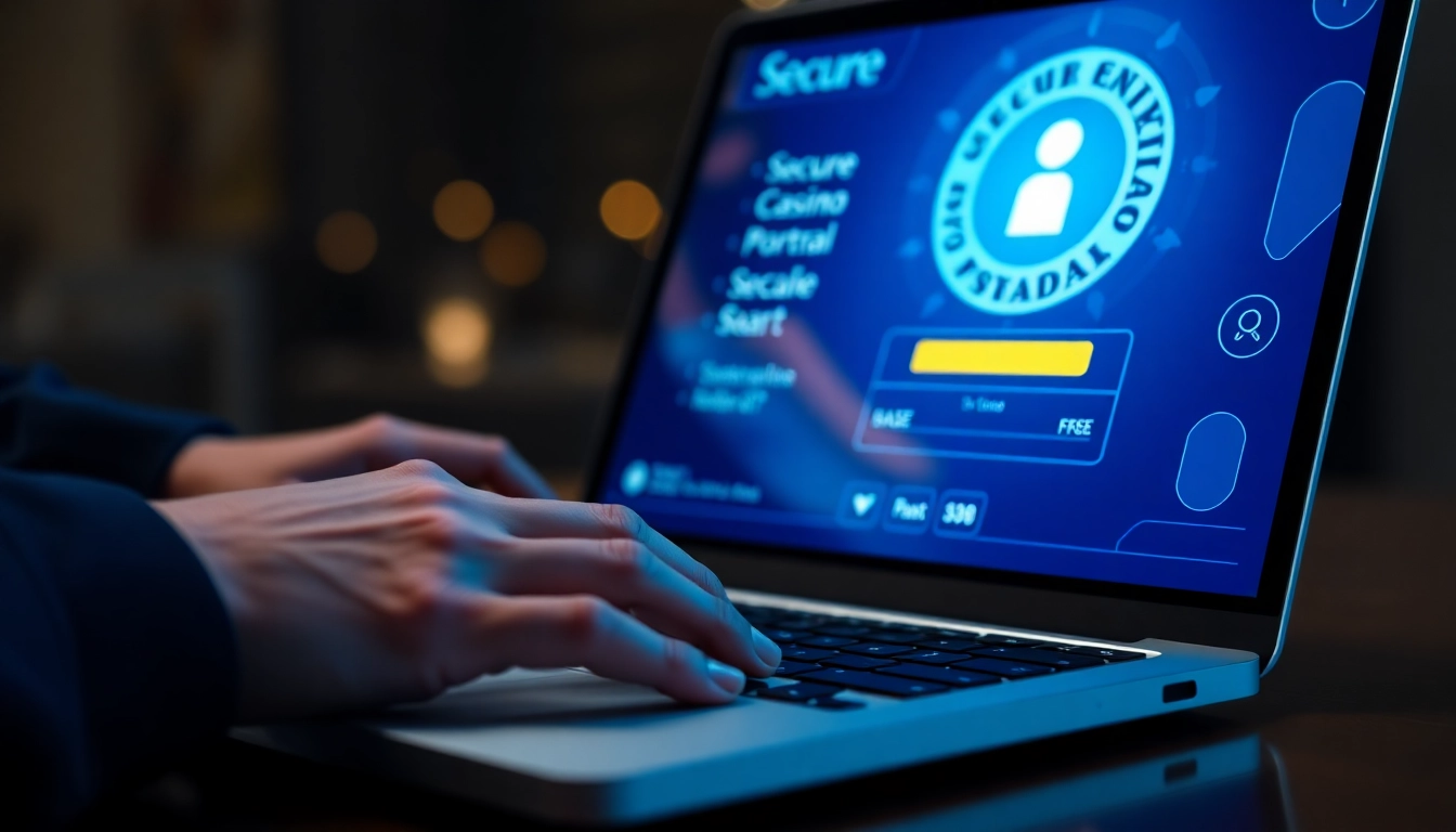 Guide users to a seamless ck999 login process with a user-friendly interface on a laptop screen for secure casino access.